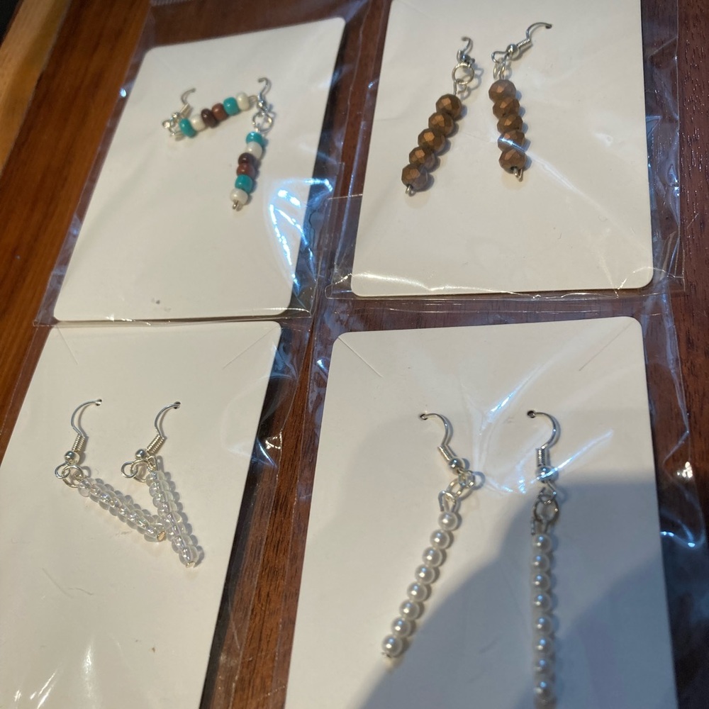 My business is called Raylyn’s custom jewelry, I make all of these by hand.